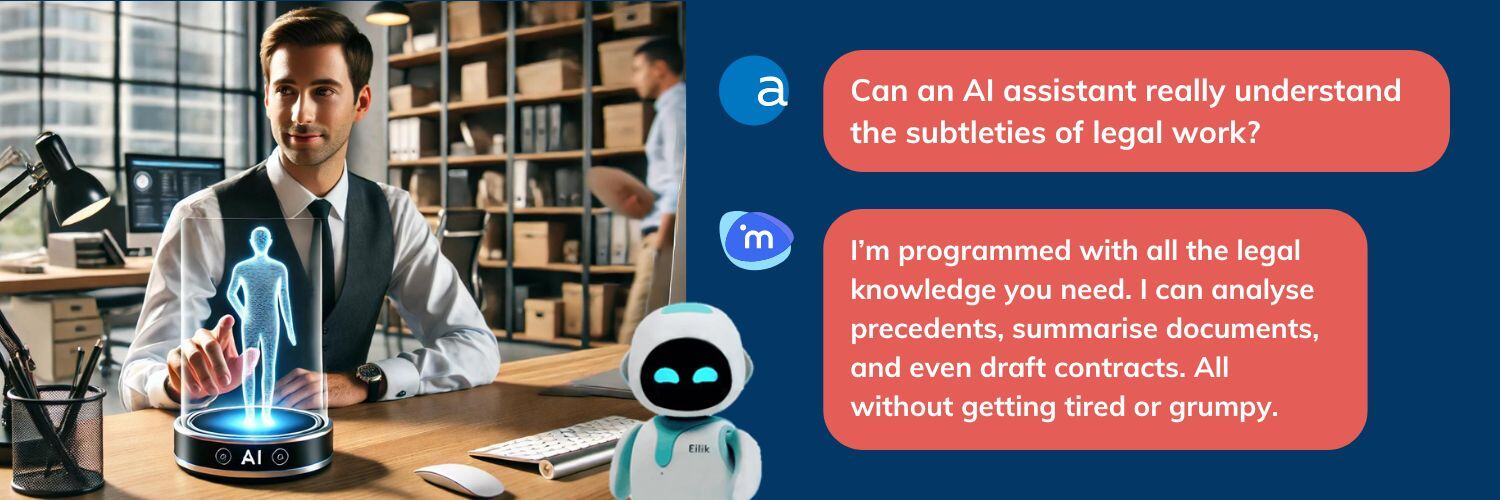 AI assistants signal a new work order in law